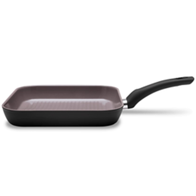 Bistequeira de Alumínio e Cerâmica 28cm Preto - Brinox